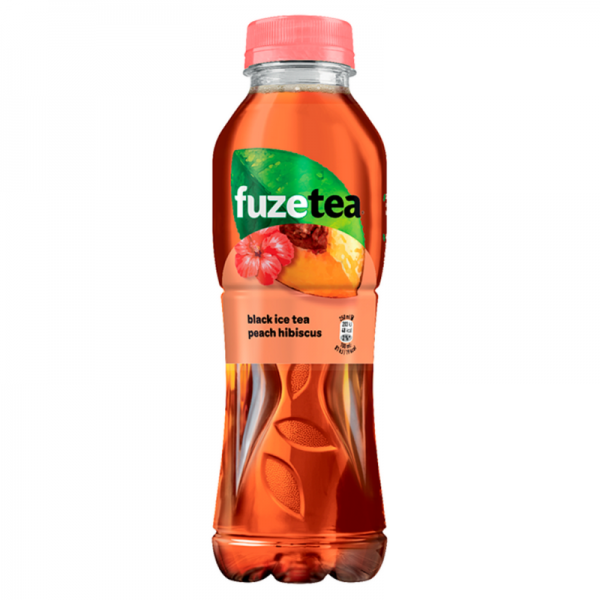 Fuze Tea Peach broskev černý ledový čaj 12x500ml