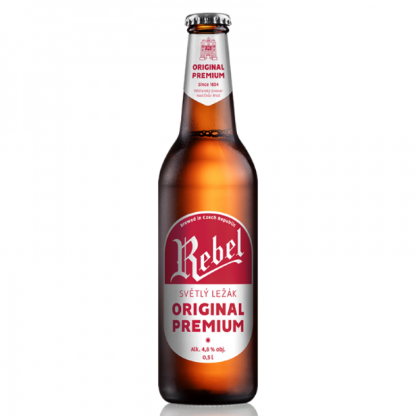 Rebel Originál Premium 0,5l sklo