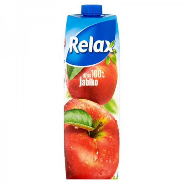 Relax 100% džus jablko 1L