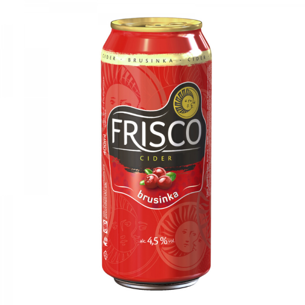 Frisco Cider brusinka 0,33l plech