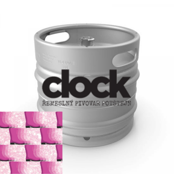 Clock Pink Boots